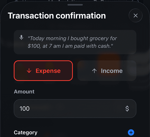 Voice input in 5 sec